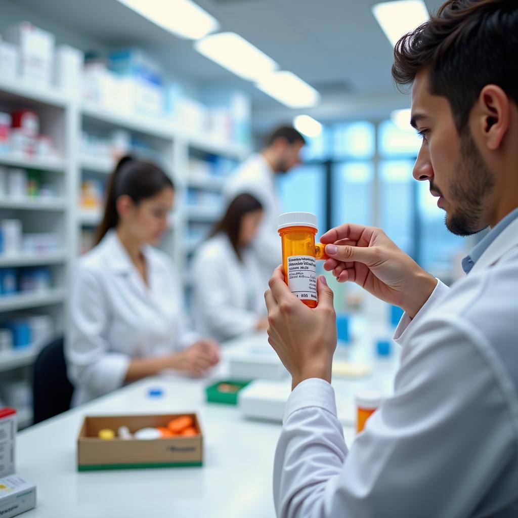 Evanston Hospital Pharmacy Medication Dispensing