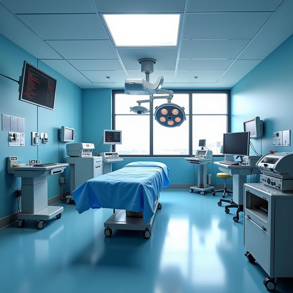 Modern Operating Room in Fatebenefratelli Hospital