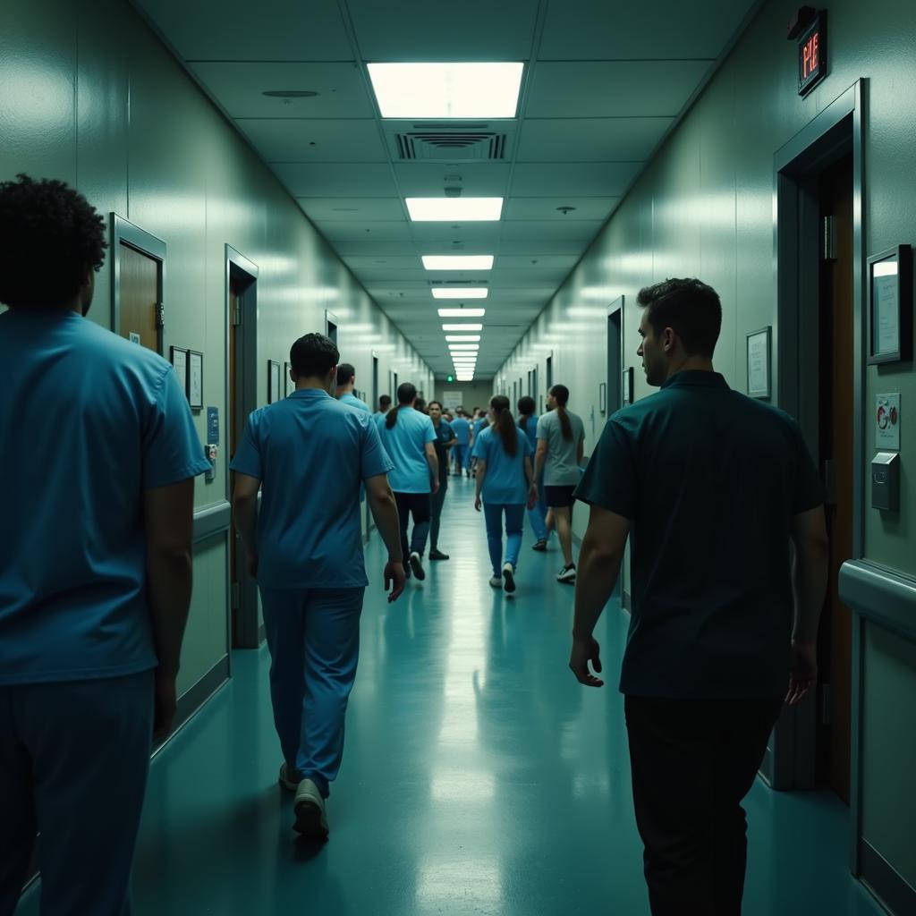 Fictional Hospital Scene - Code Armstrong