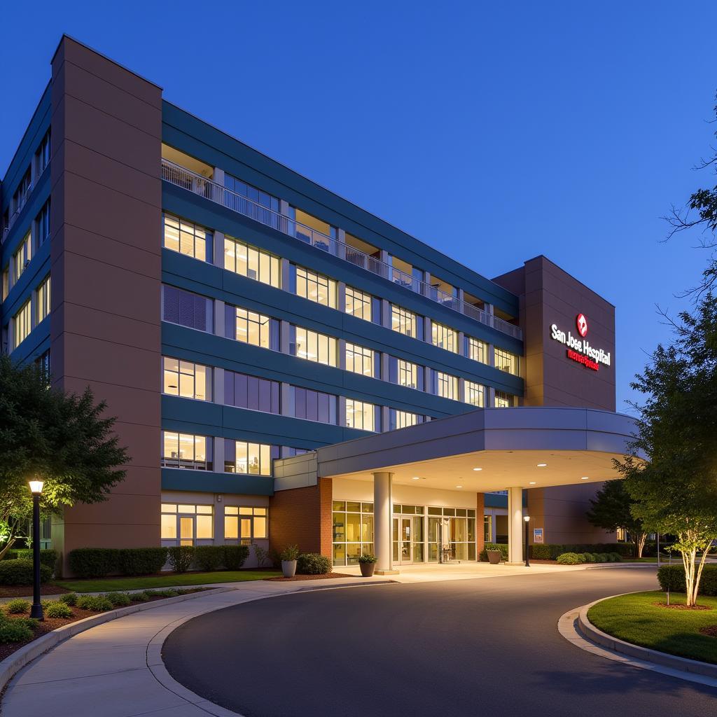 Exterior View of San Jose Hospital