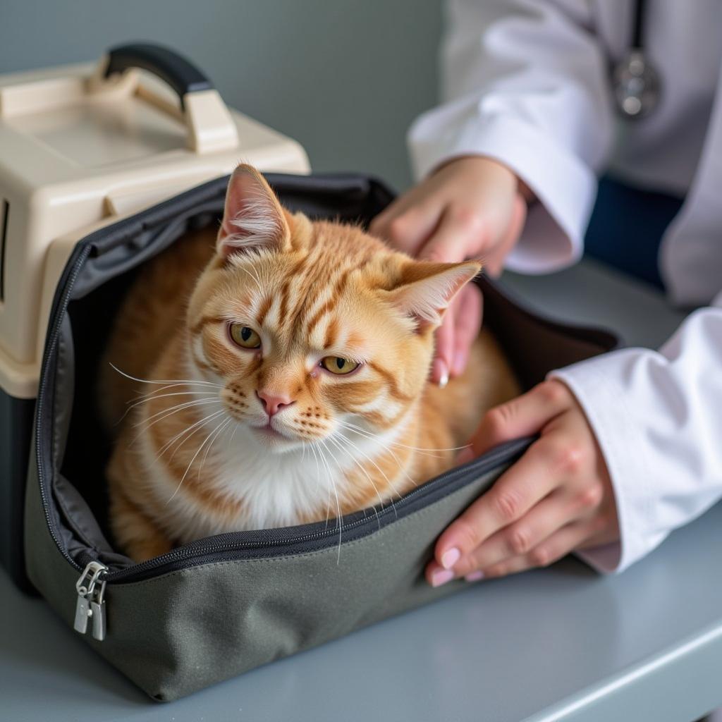 Cat's First Visit to the Vet