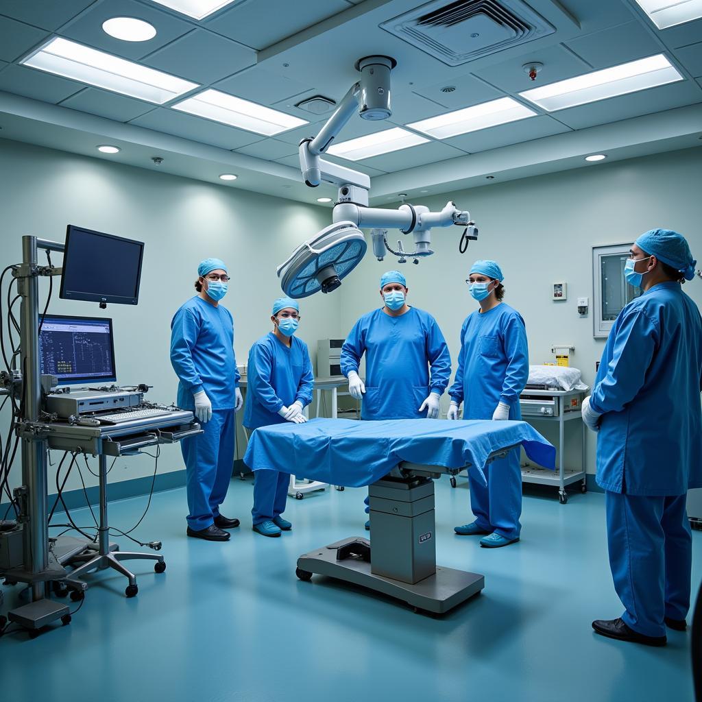 Advanced surgical suite at Flower 5th Avenue Hospital