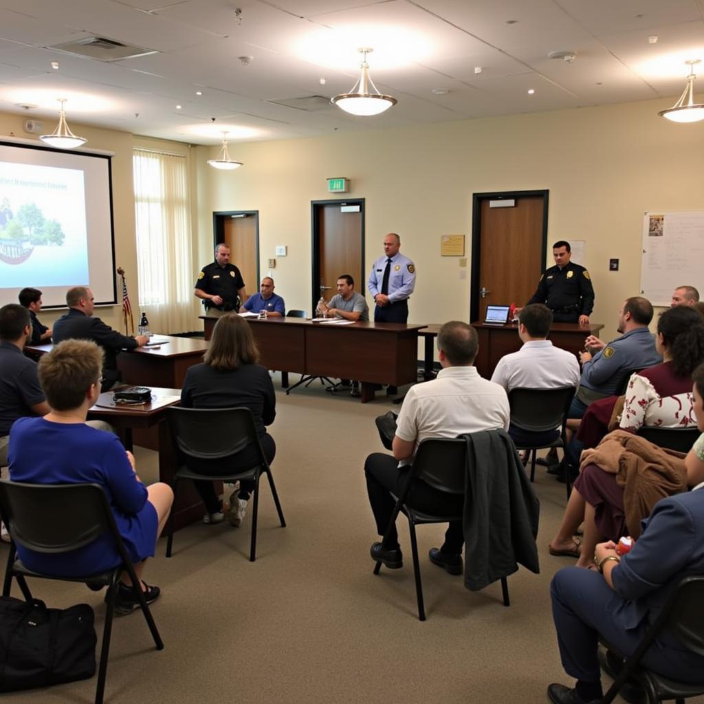 Community safety forum at Fort Smith City Hall