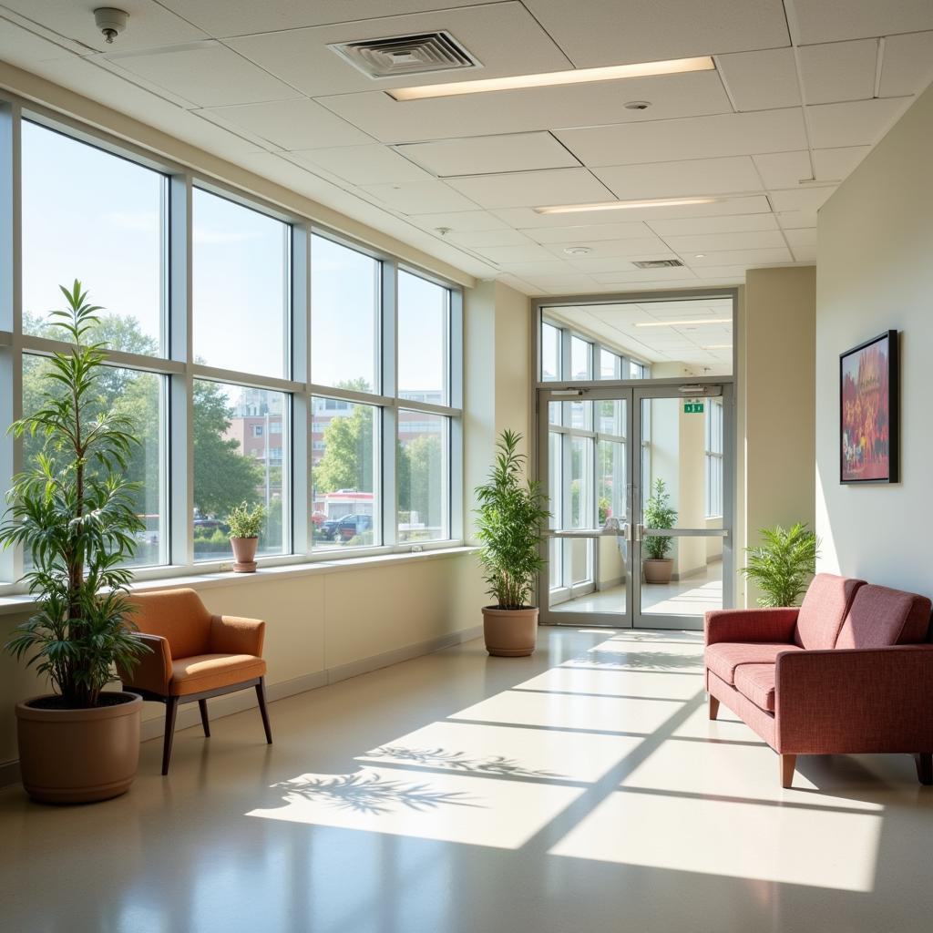 Comfortable Lab Waiting Area