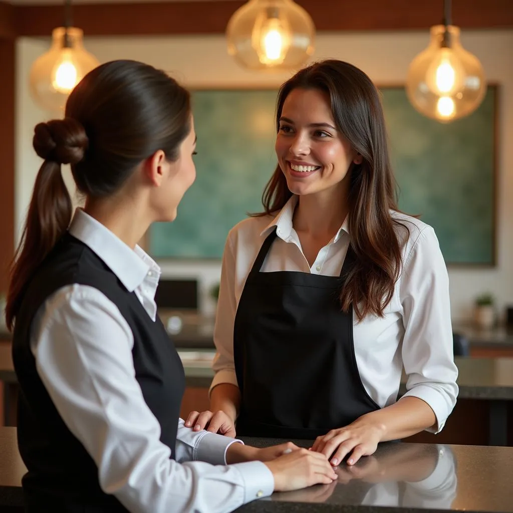 Welcoming Hotel Staff in Oklahoma City