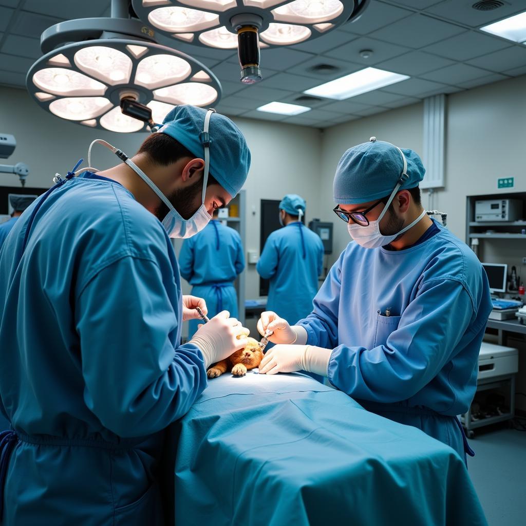 Modern Surgical Suite at Fruitland Vet