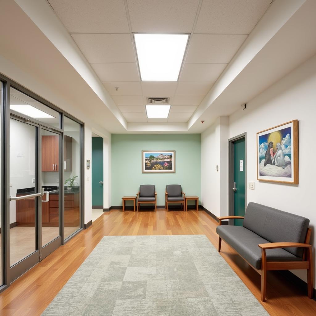 Garden City Hospital Interior Waiting Area