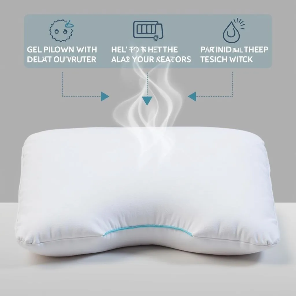 Hospital gel pillows offer a unique combination of support and breathability. 