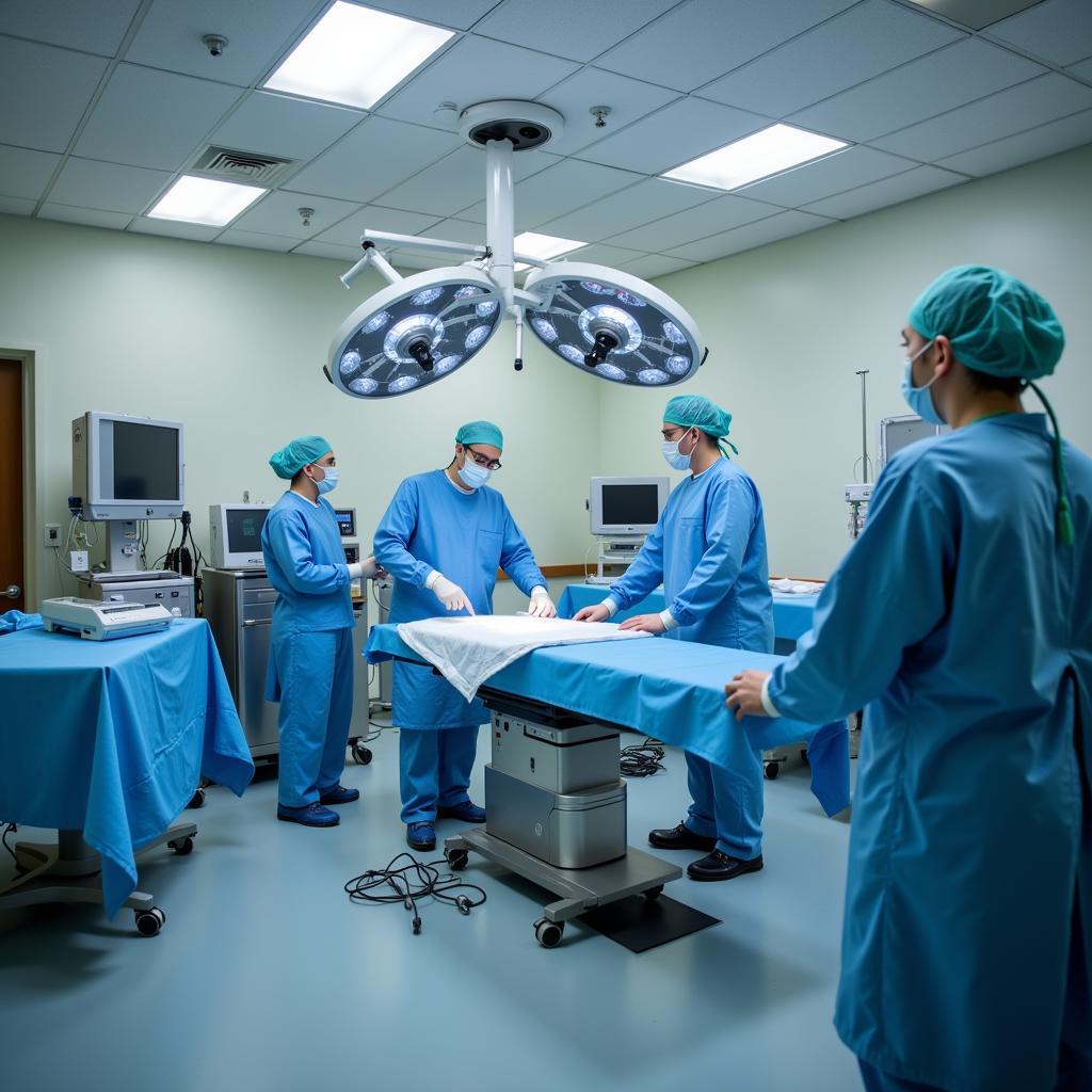 State-of-the-art operating room at Genesee Hospital