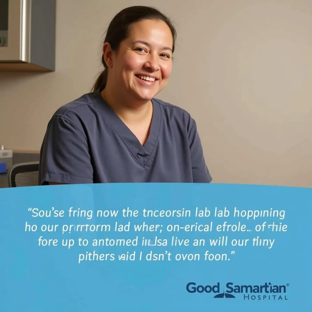 Good Samaritan Hospital Lab Patient Testimonial