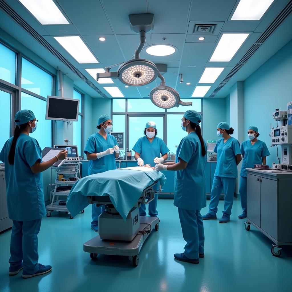 State-of-the-art operating room at Good Samaritan Hospital