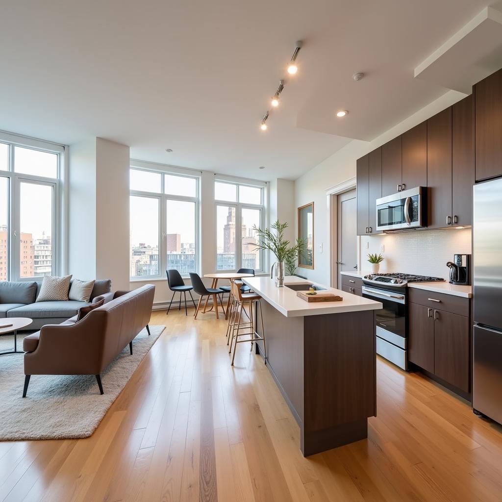 Modern Apartment Interior in Graduate Hospital