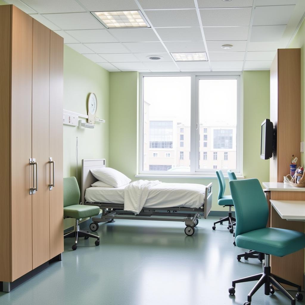 Gravesham Community Hospital Patient Room