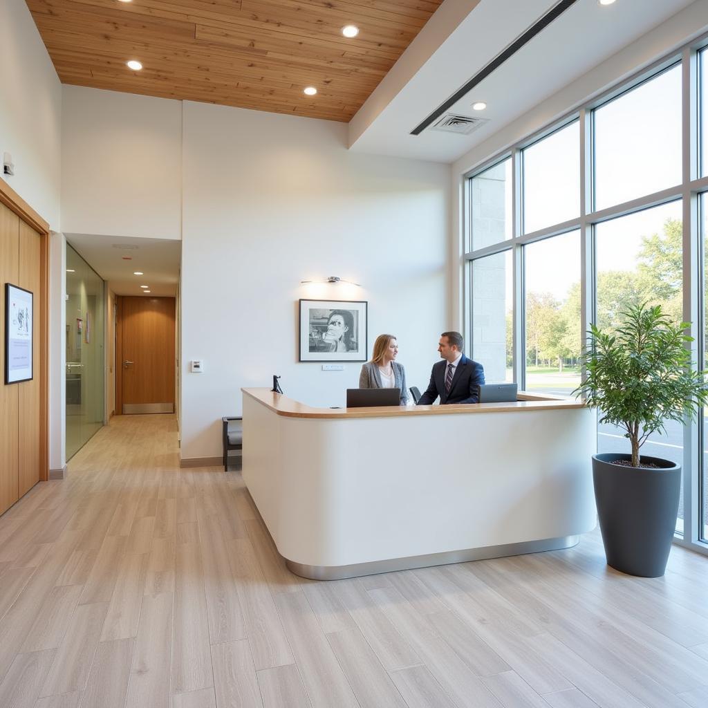 Gravesham Community Hospital Reception Area