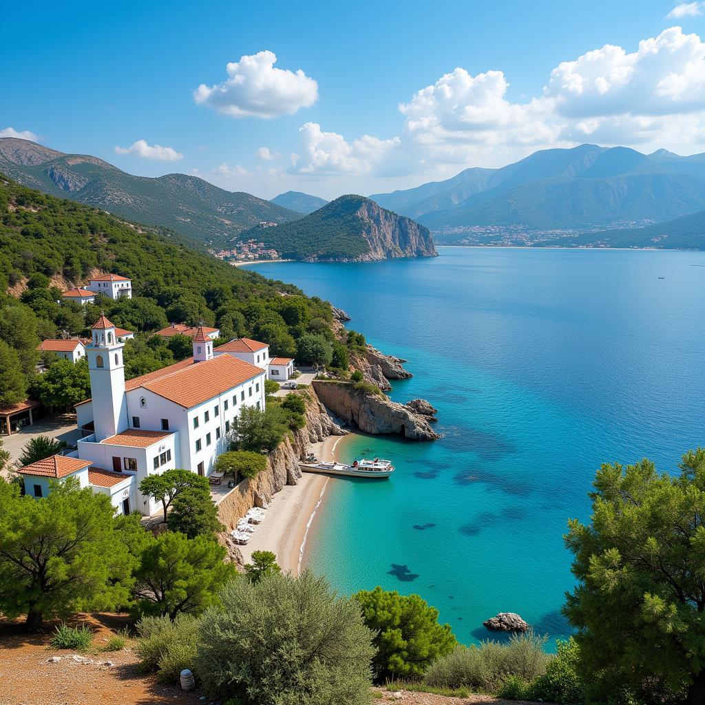 Hospital on a Greek Island