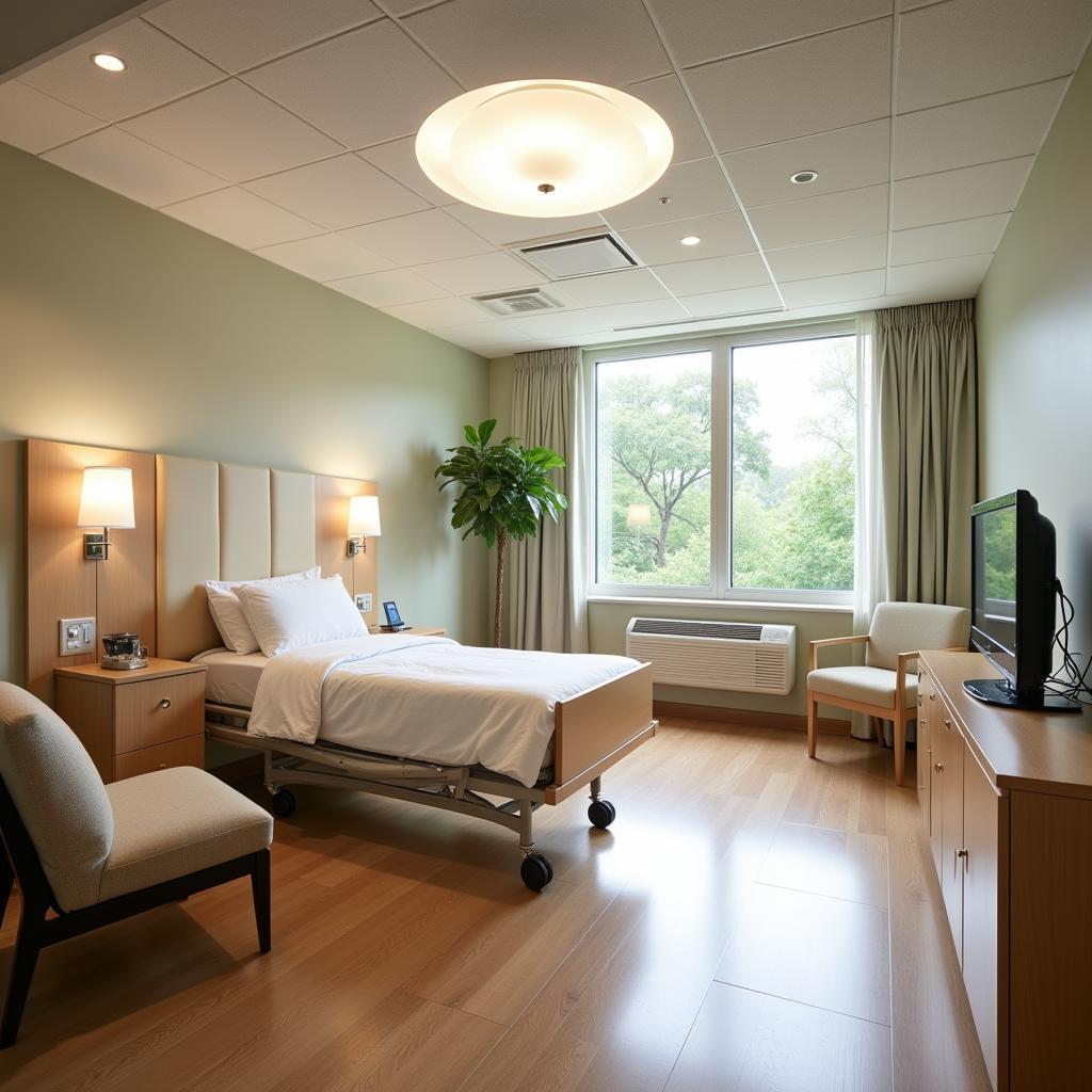 Mount Sinai Guggenheim Pavilion Patient Room Interior