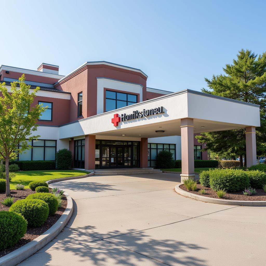 Welcoming exterior of Gundersen St. Elizabeth's Hospital