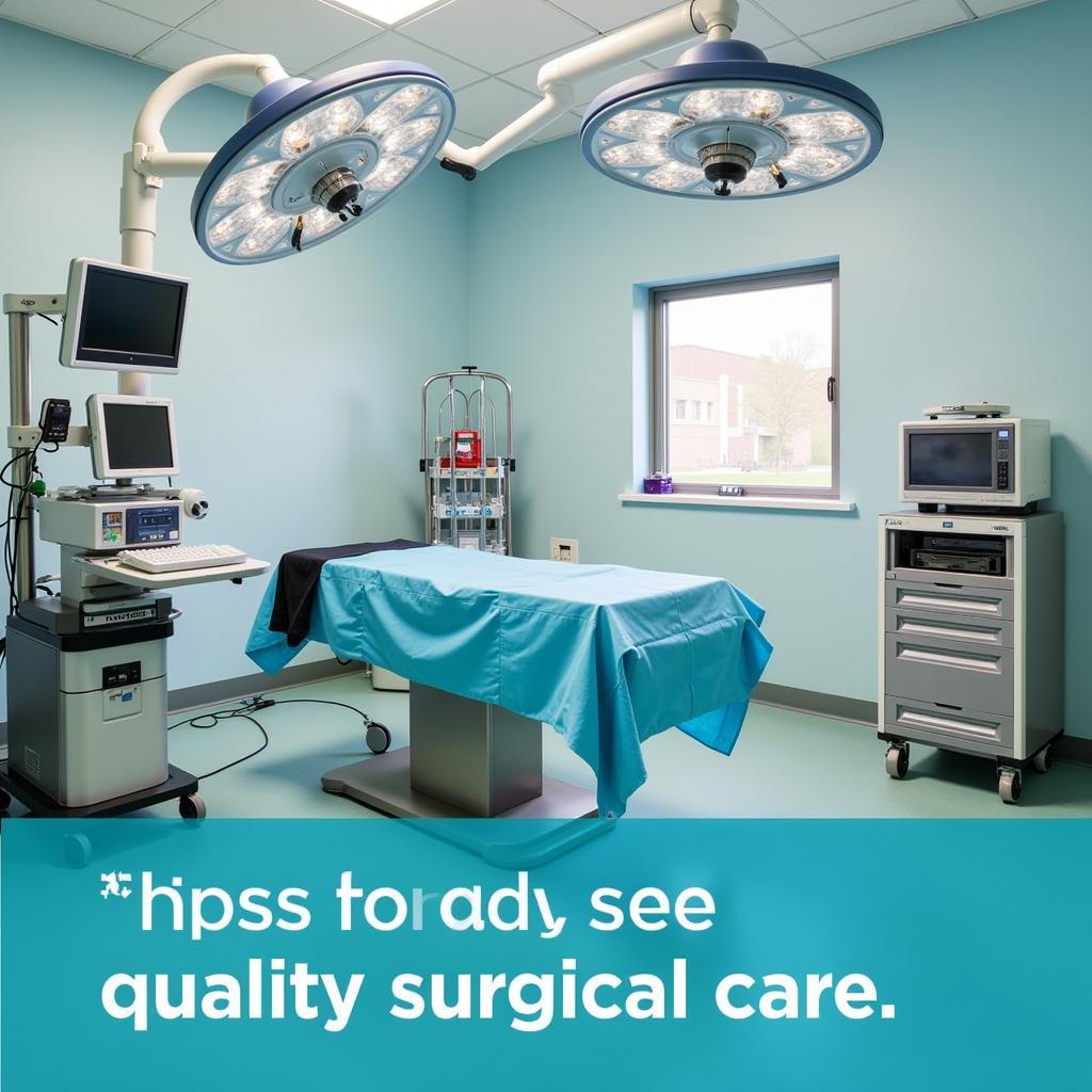 State-of-the-Art Operating Room with Advanced Equipment