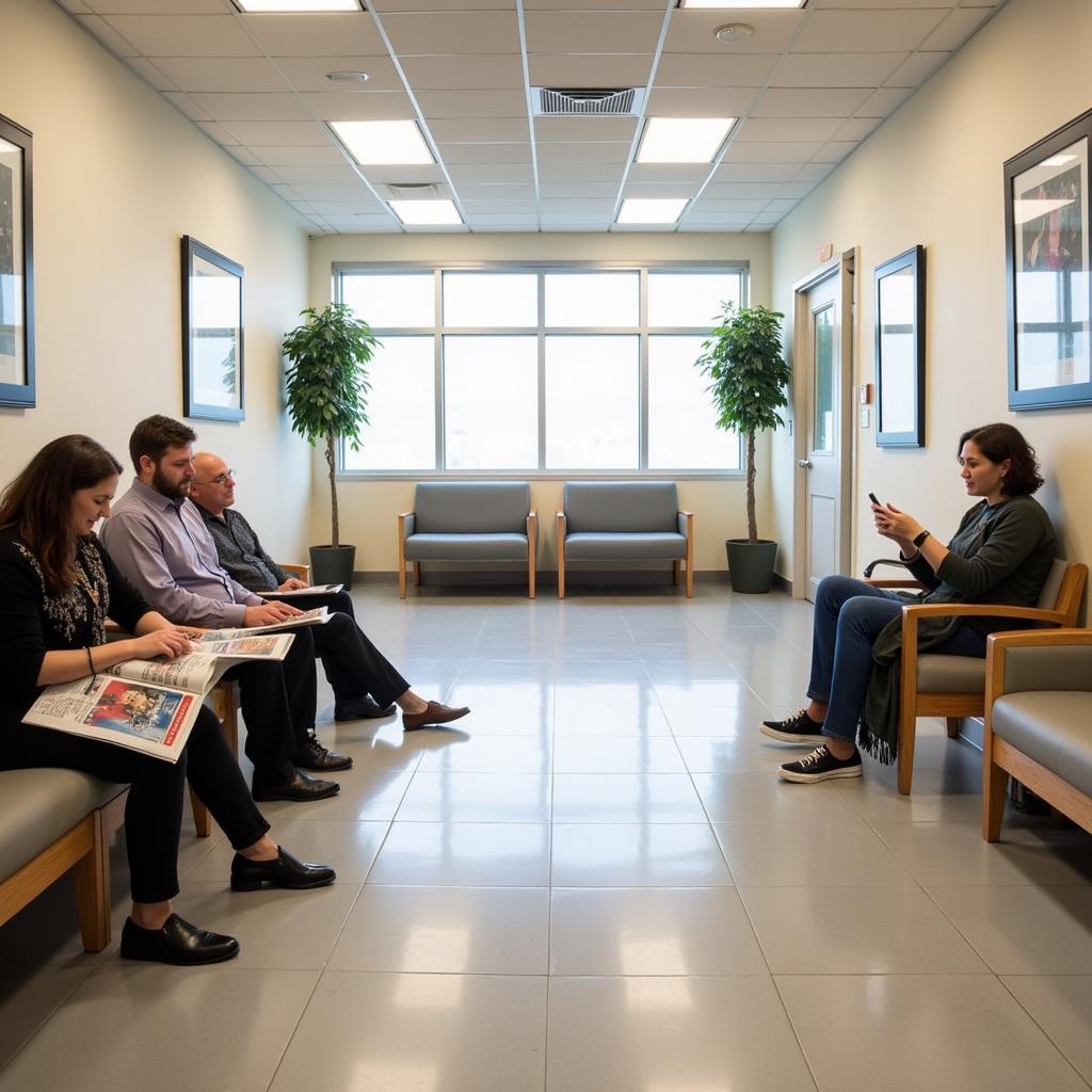 Harrington Hospital Lab Waiting Area