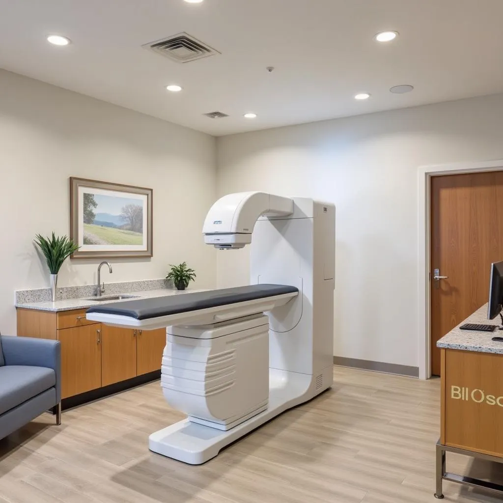 Modern Mammography Suite at Harris Breast Center