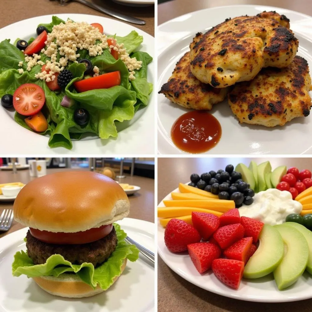 Harris Hospital Cafeteria healthy food choices