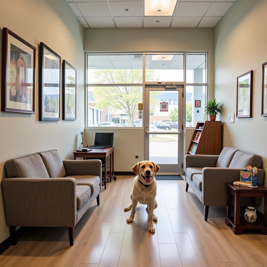 Harrison Animal Hospital Waiting Area