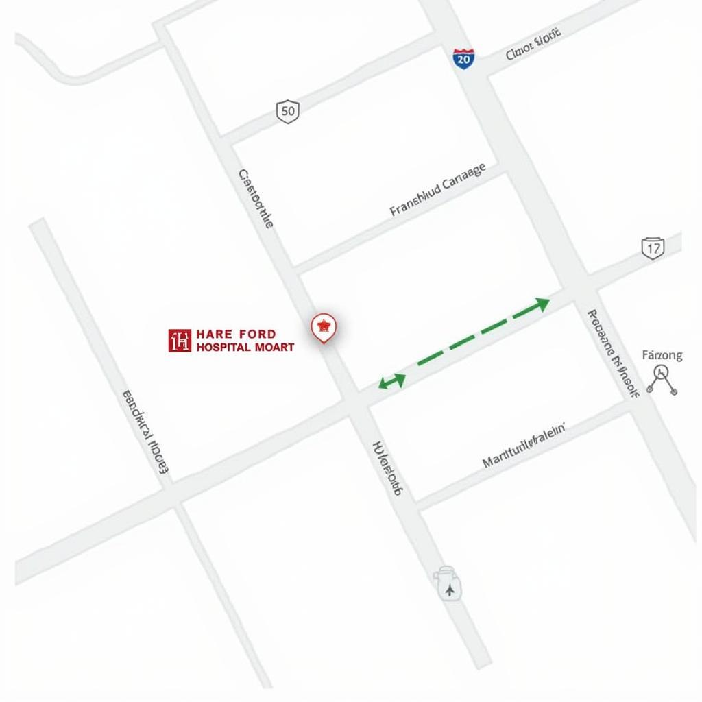 Map and Directions to Hartford Hospital