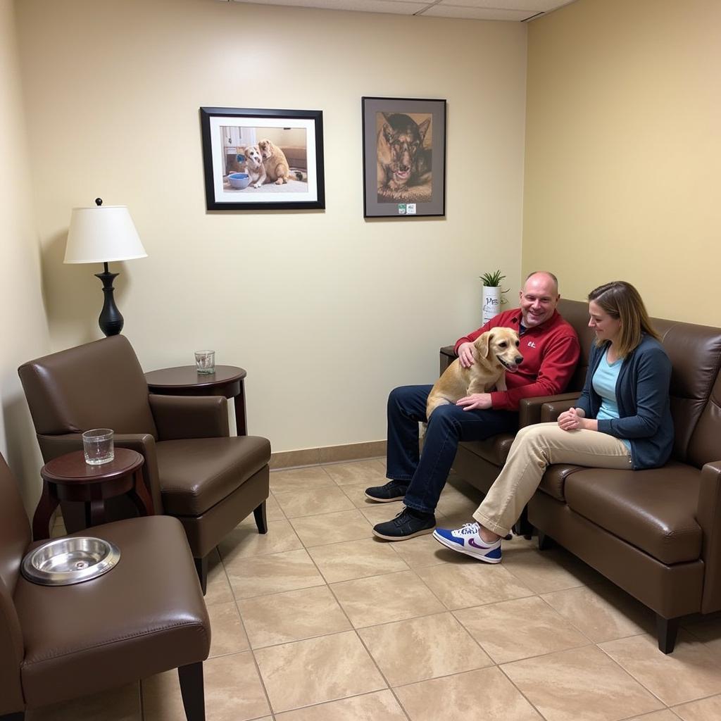 Heartland Animal Hospital Welcoming Waiting Area