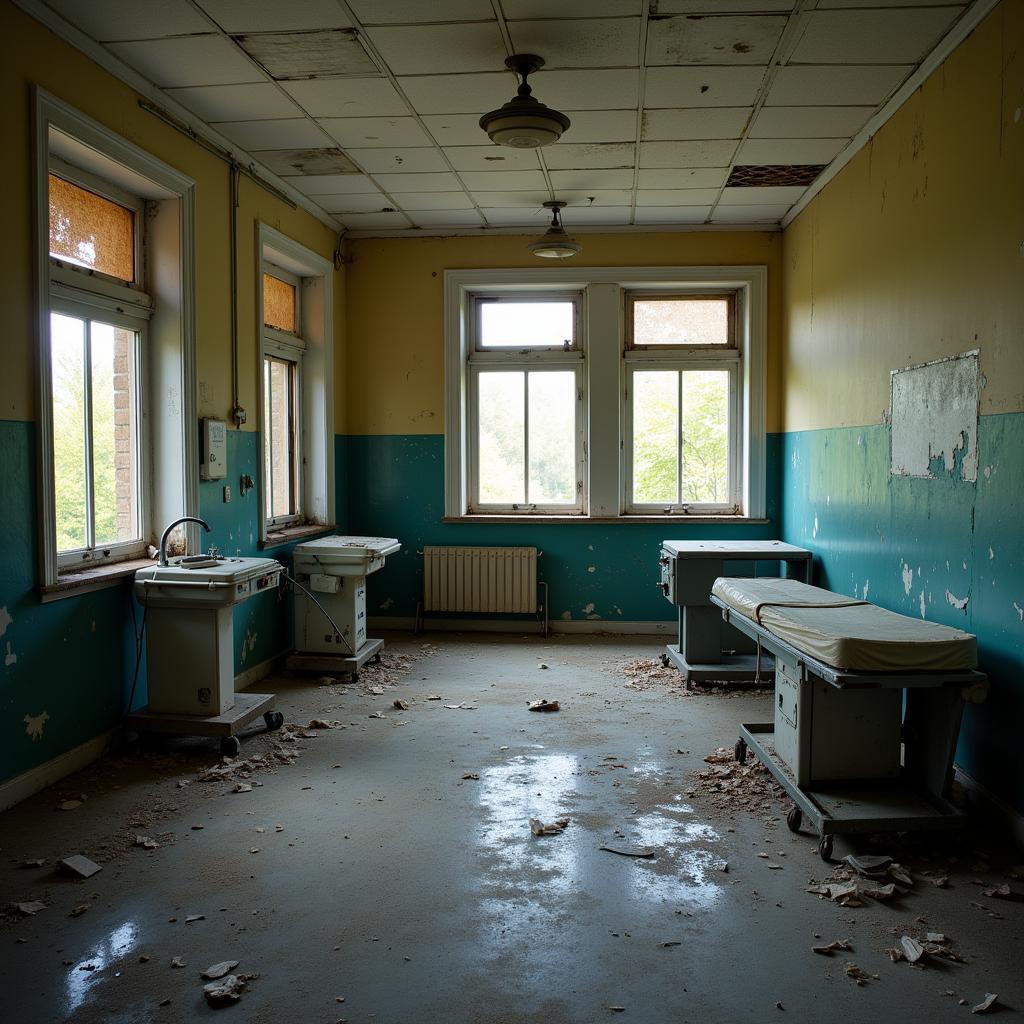 Derelict Interior of Henryton Hospital