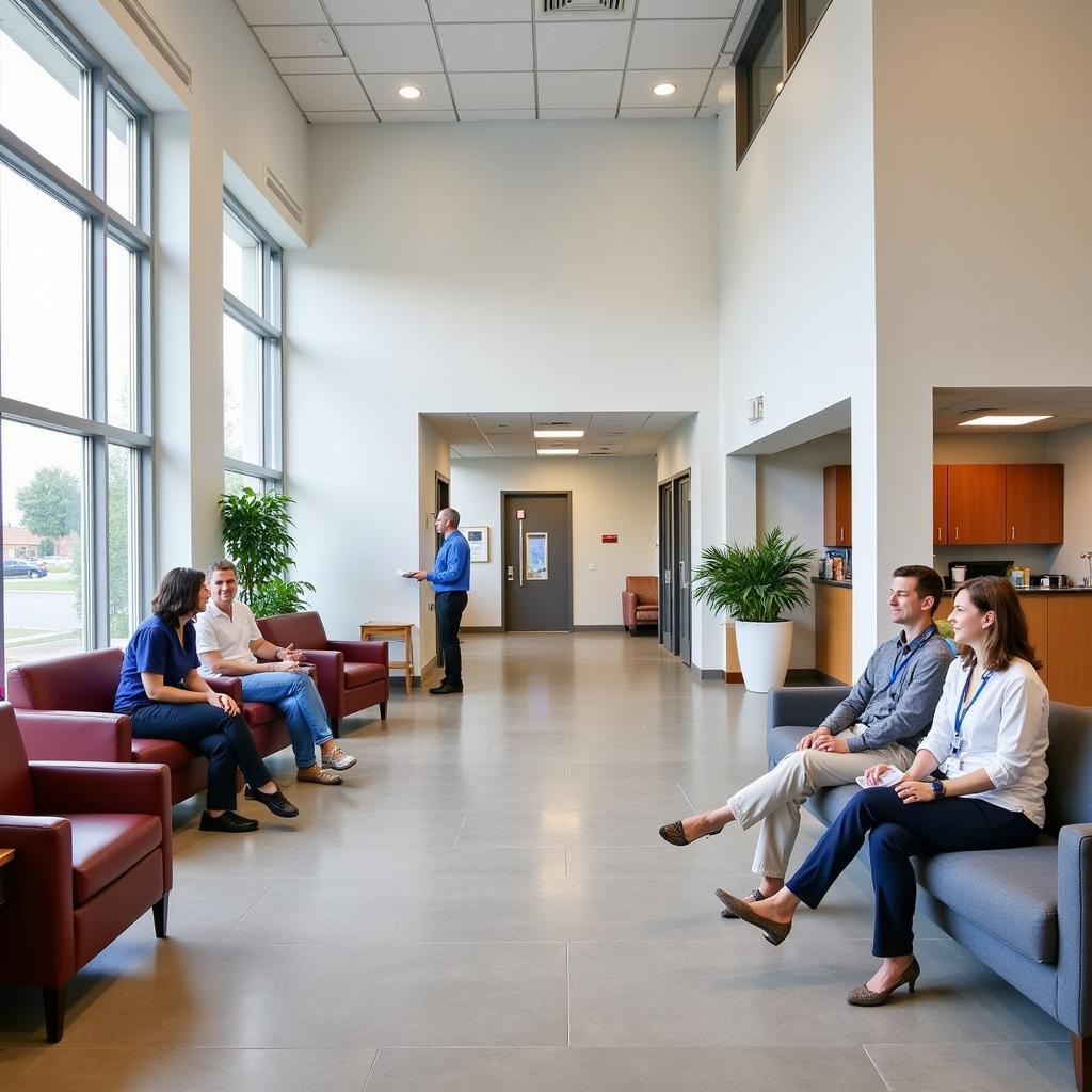 Herrick Hospital Interior Waiting Area Tecumseh Michigan