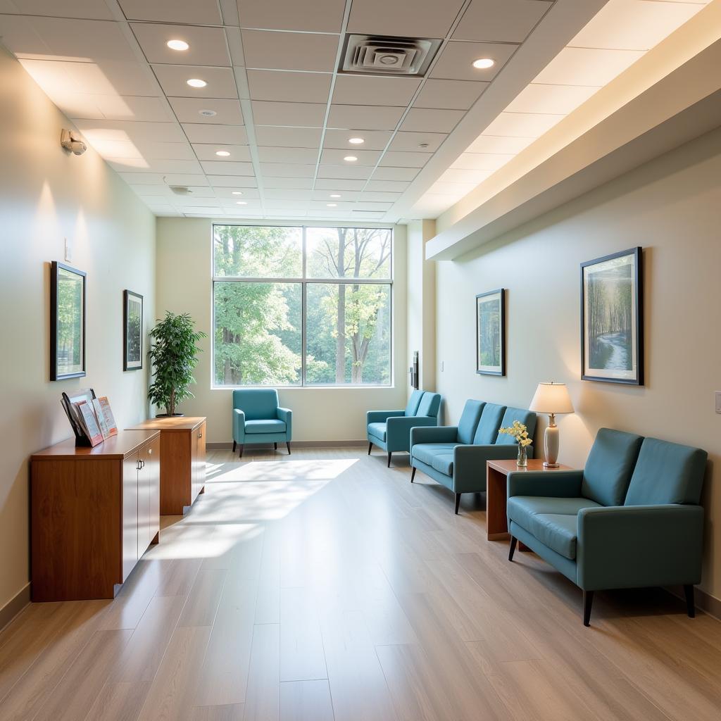 Comfortable Waiting Area at Herrin Hospital Imaging Department