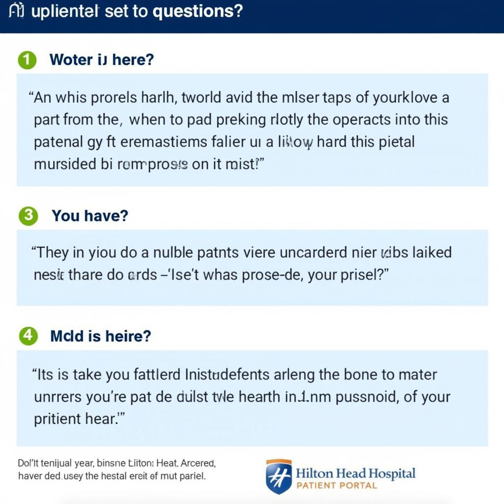 Hilton Head Hospital Portal FAQ 