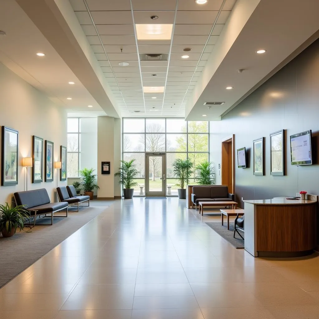 A Modern and Welcoming Hospital Environment