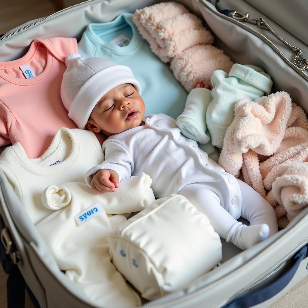 Hospital Bag Essentials for Baby: Clothes, Blankets, and Diapers