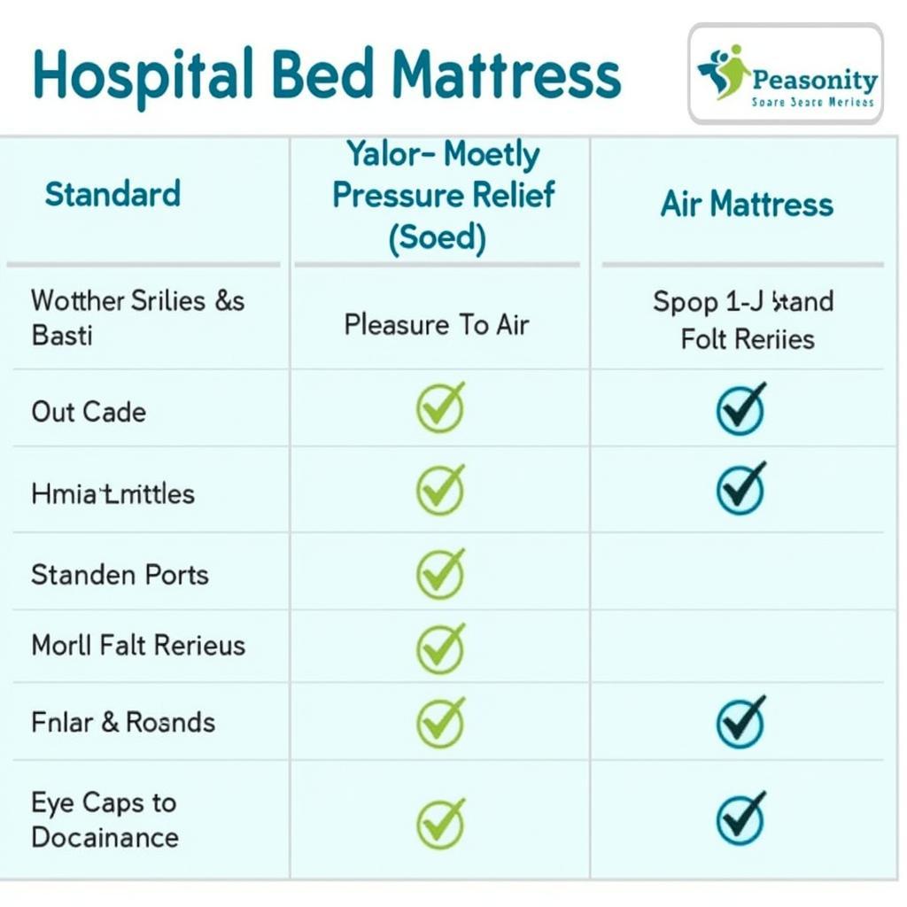 Comparing Different Hospital Bed Mattress Types