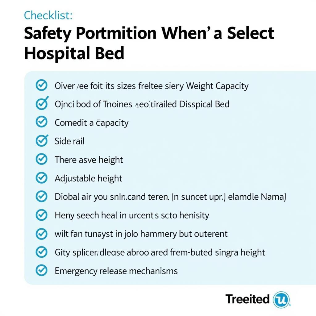 Hospital Bed Safety Checklist