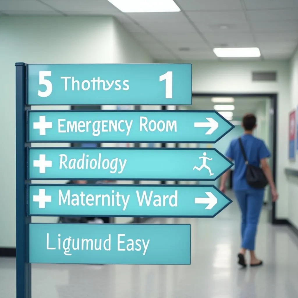 Navigating Hospital Departments