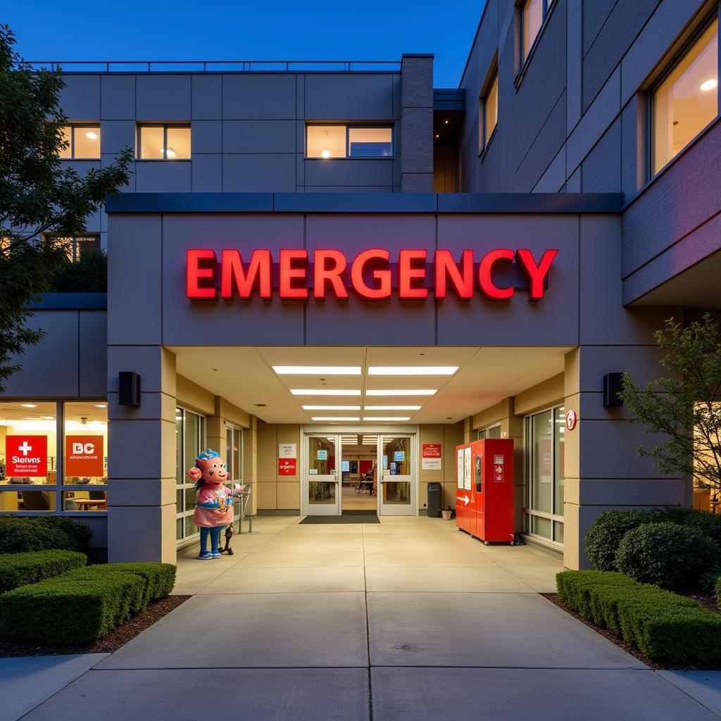 JFK Hospital Emergency Room Entrance