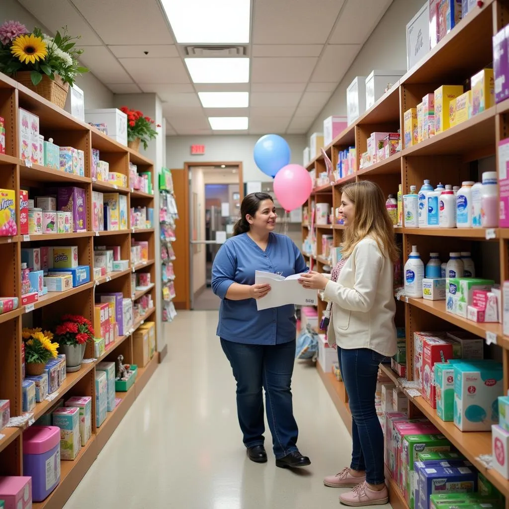 Hospital Gift Shop Interior