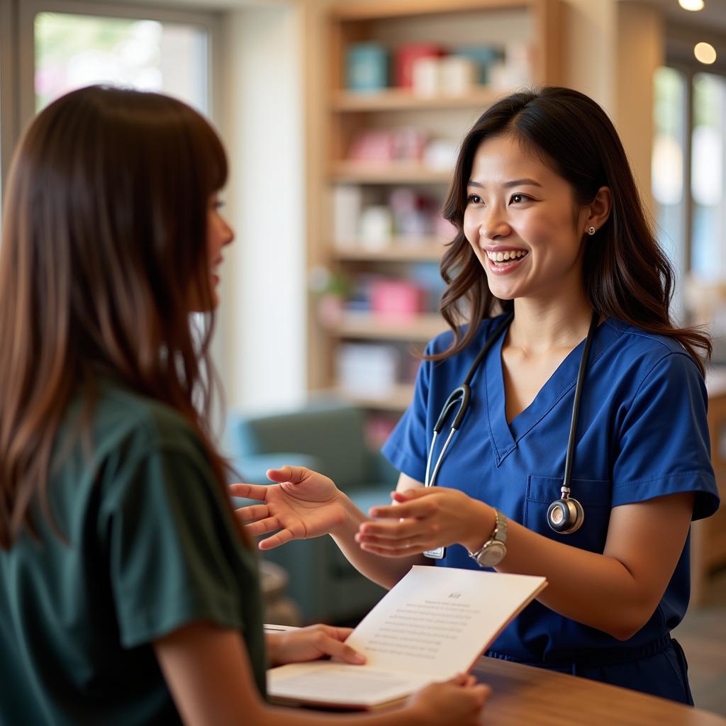 Friendly Staff at the Hospital Gift Shop