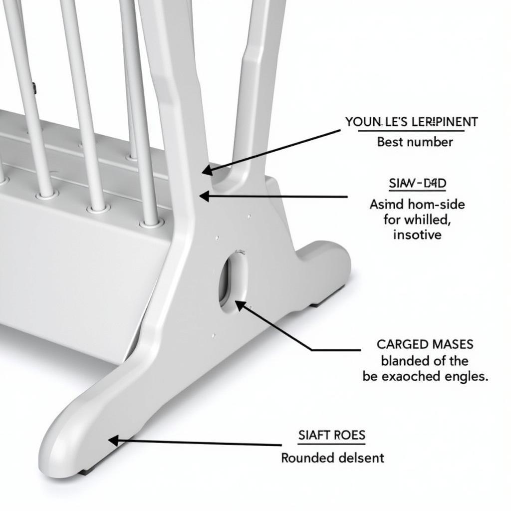 Hospital-grade bassinet with enhanced safety features