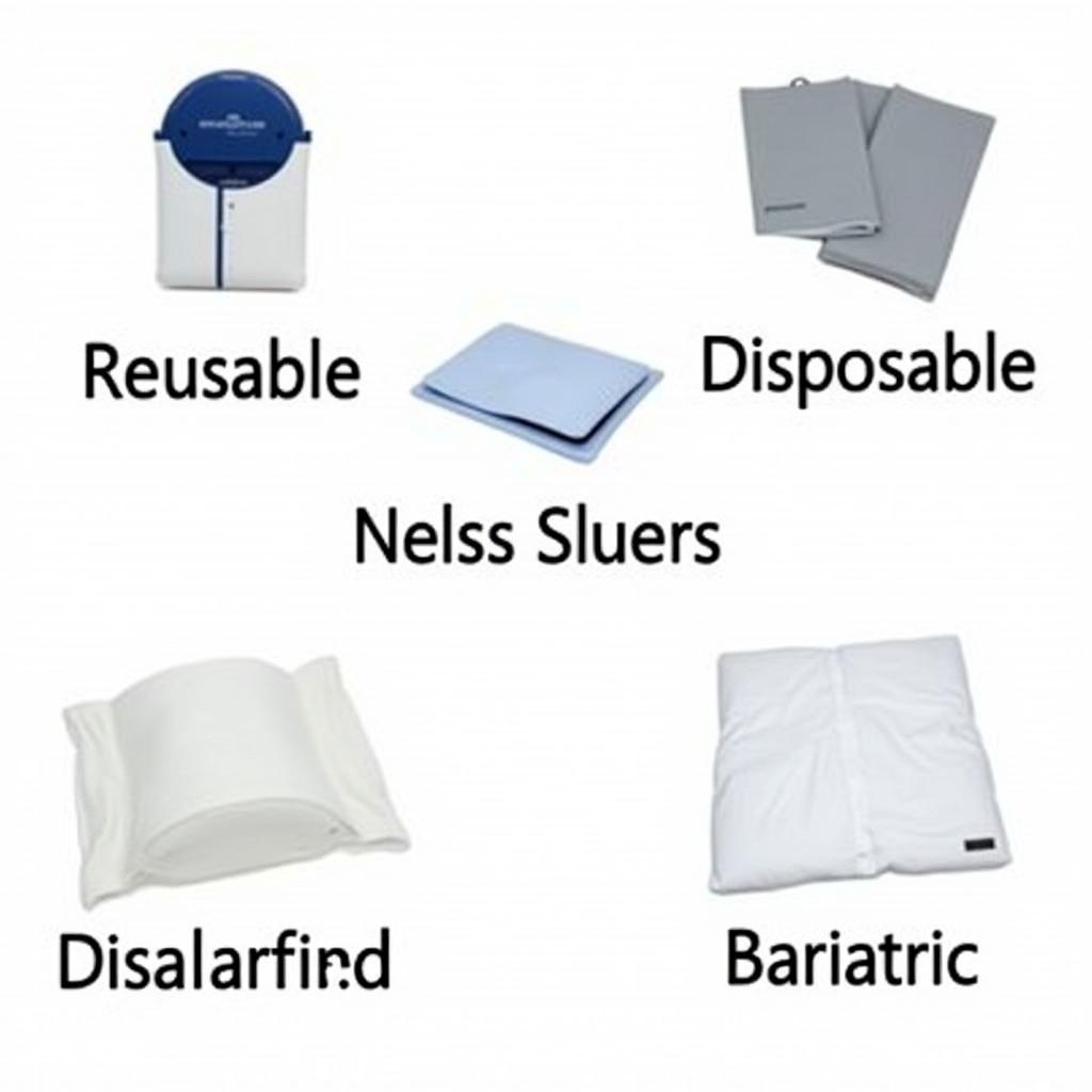 Different types of hospital heated air blankets