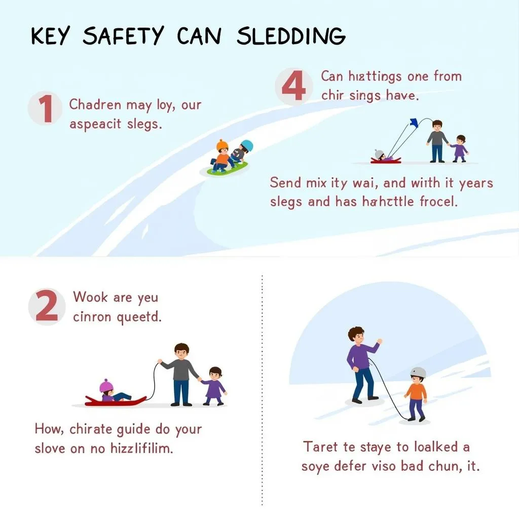 Safety tips for sledding