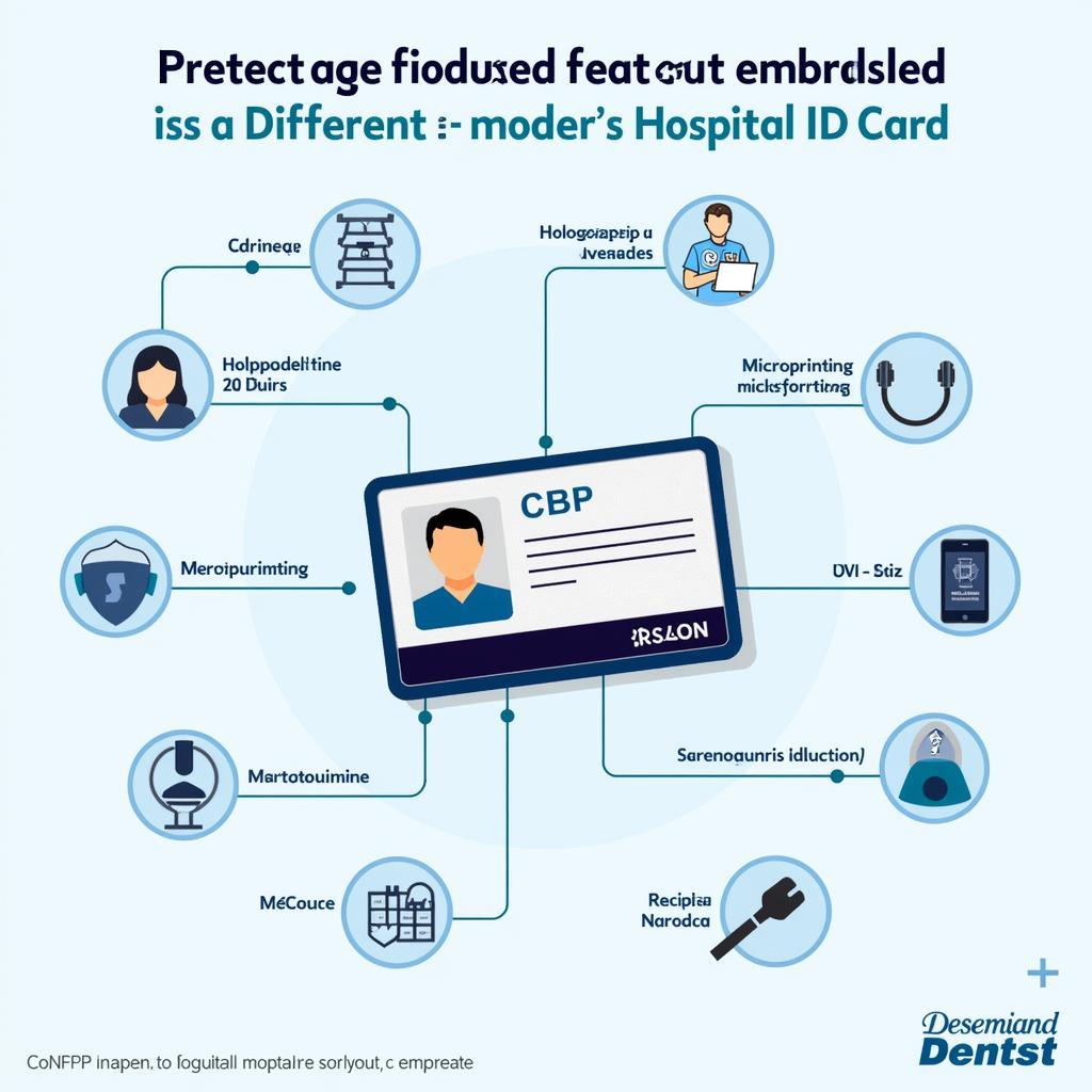 Hospital ID Card Security Features