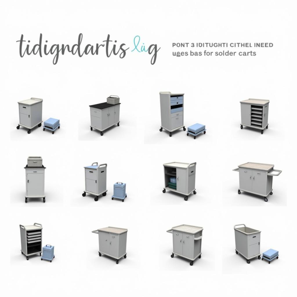 Different Types of Hospital Linen Carts