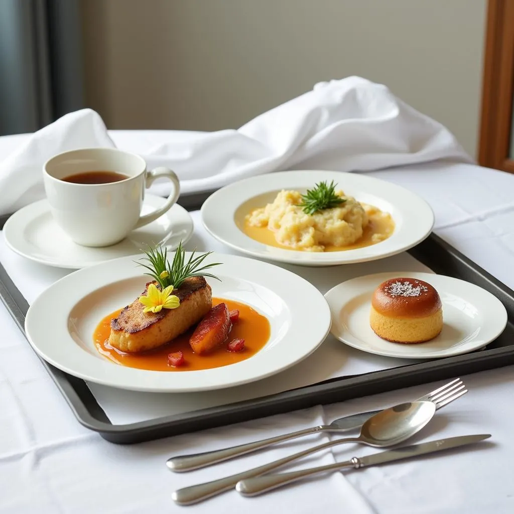 Hospital Meal Tray with Elegant Presentation