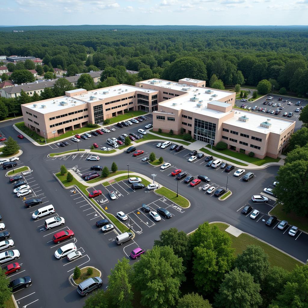 Stony Brook Hospital Parking Lot