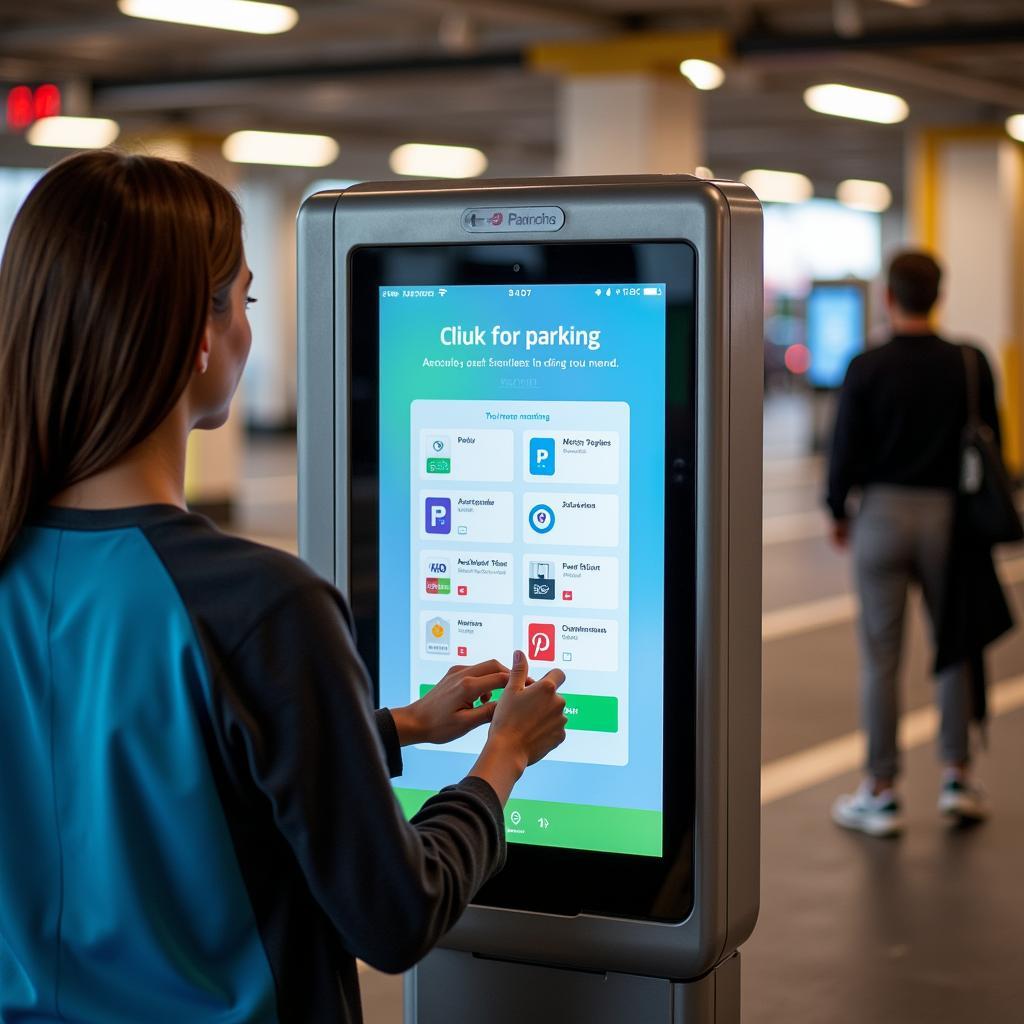 Hospital Parking Payment Kiosk