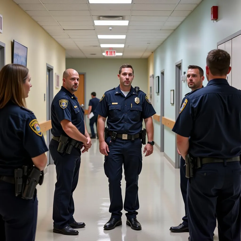 Hospital Security Officer Training Session