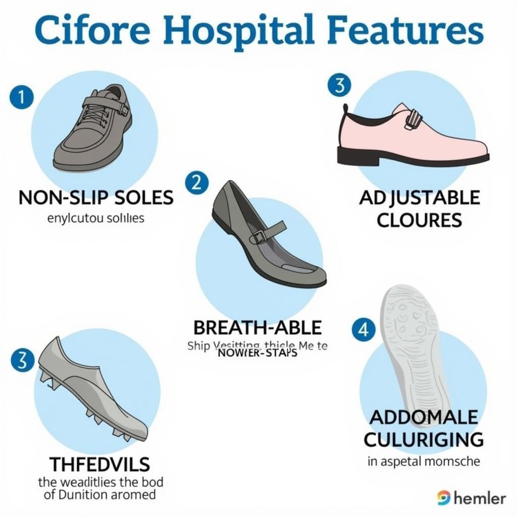 Important Features of Hospital Shoes